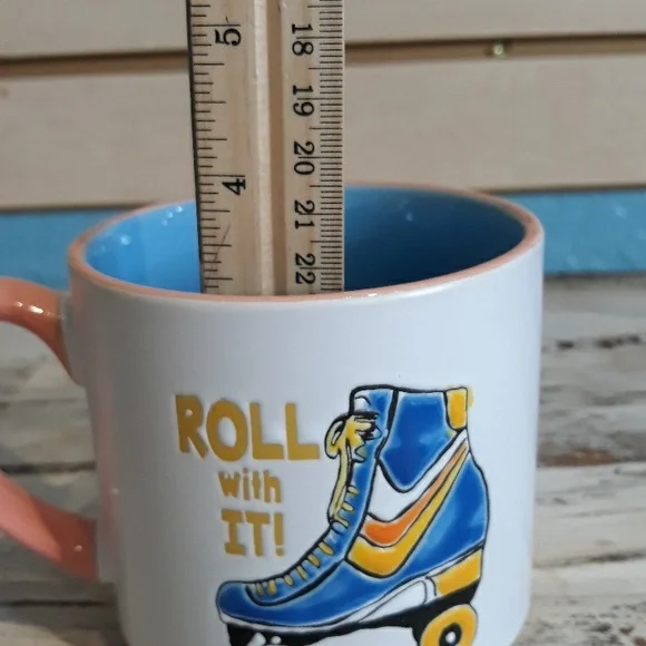 Roll With It Retro Skater Mug 🛼🛼 - Picture 7 of 8